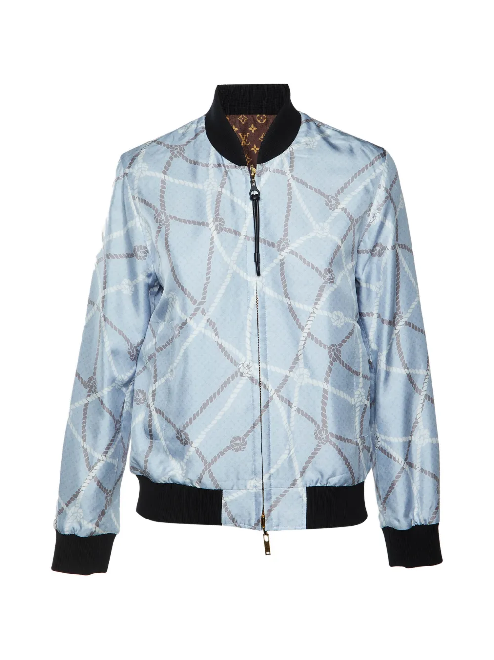Louis Vuitton Pre-Owned Wendbare Bomberjacke mit Monogramm - Braun
