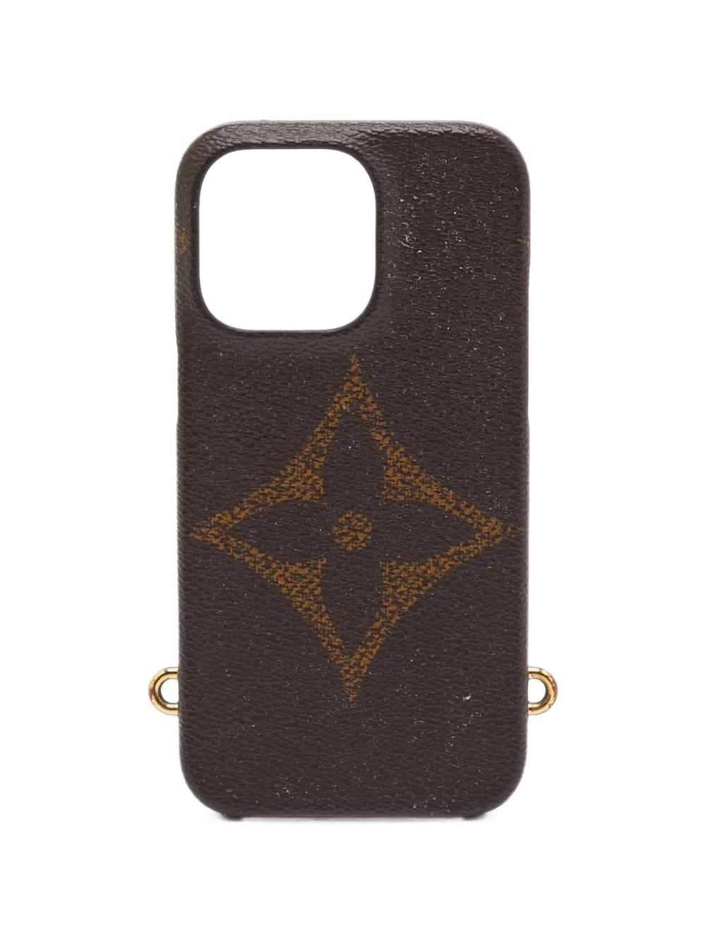 Louis Vuitton Pre-Owned Reverse Monogram Giant iPhone case - Braun