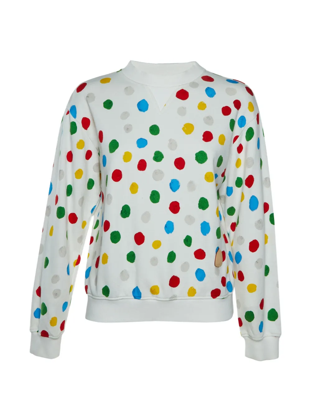 Louis Vuitton Pre-Owned x Yayoi Kusama painted-dots sweatshirt - Weiß