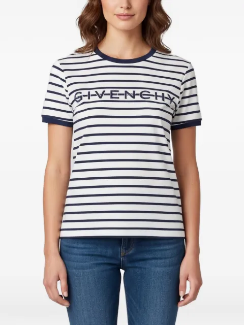 Givenchy Pre-Owned logo-embroidered T-shirt