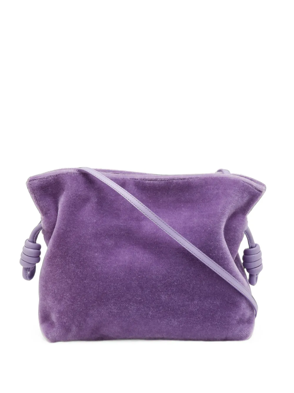 Loewe Pre-Owned 2021 Flamenco Schultertasche mit Kordelzug - Violett