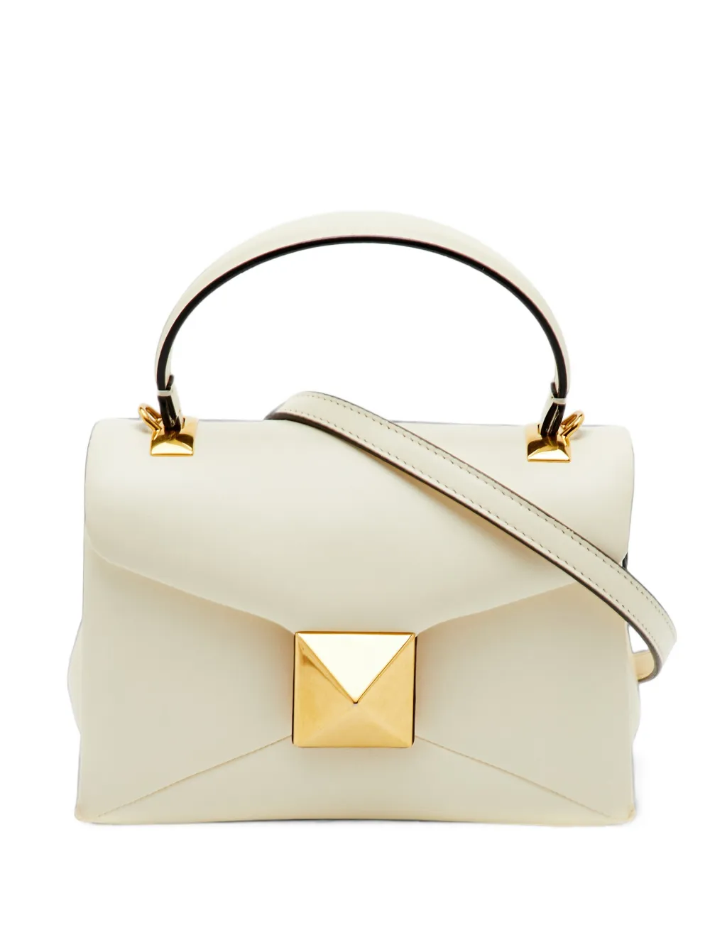 Valentino Garavani Pre-Owned Roman Stud top tote bag - Nude