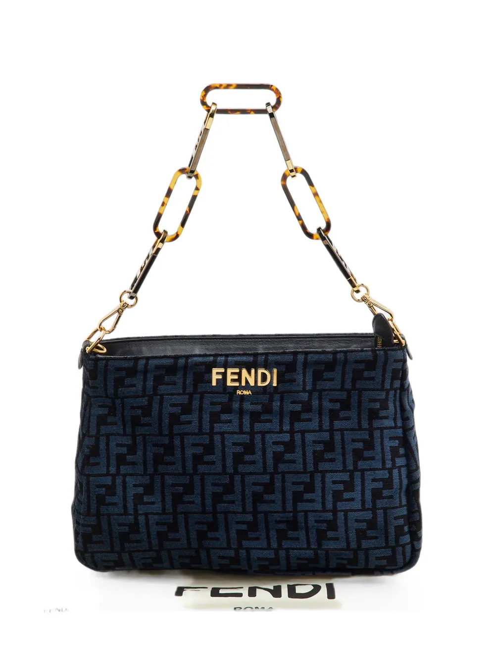 Fendi Pre-Owned 2022 O'Lock Zucca shoulder bag - Blau