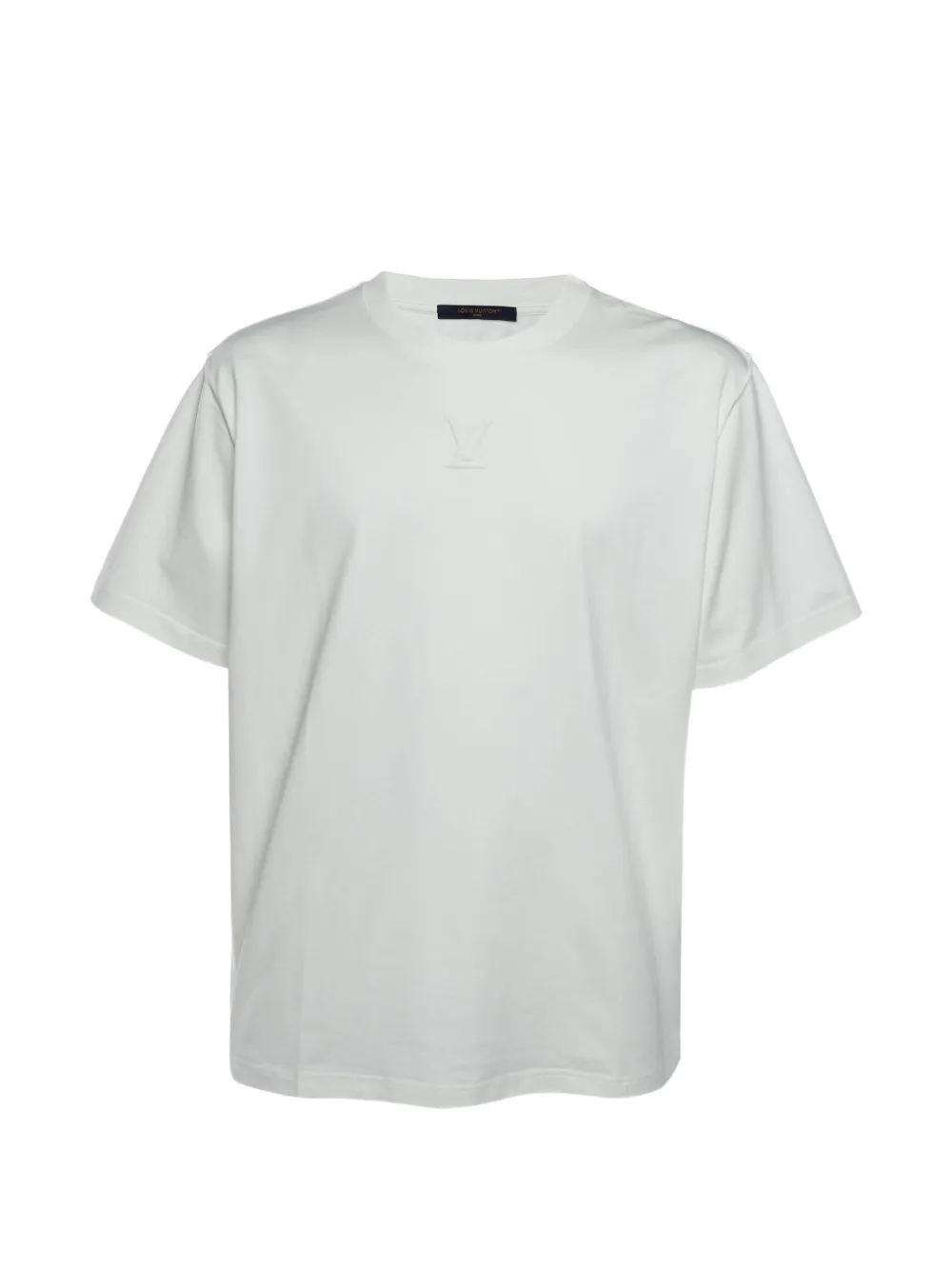 Louis Vuitton Pre-Owned LV-embossed T-shirt - Bianco