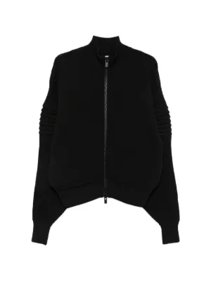 CFCL シャツカラーカーディガン | ブラック | FARFETCH JP
