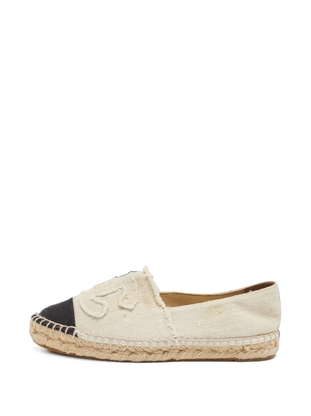 CHANEL Pre-Owned Espadrilles mit CC - Nude