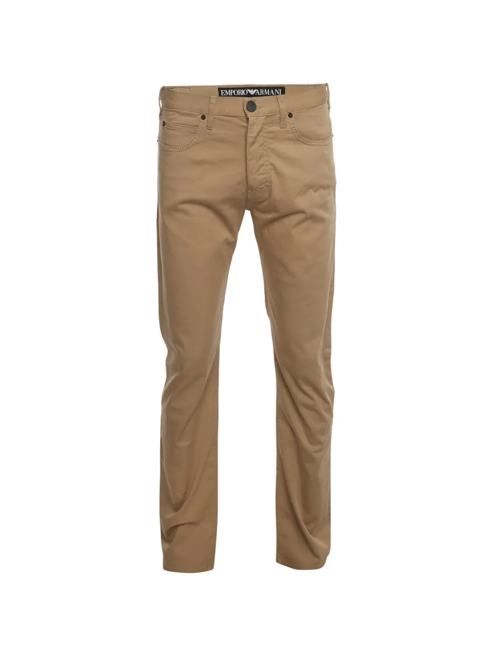 Emporio Armani Pre-Owned belt-loop pocket trousers - Toni neutri