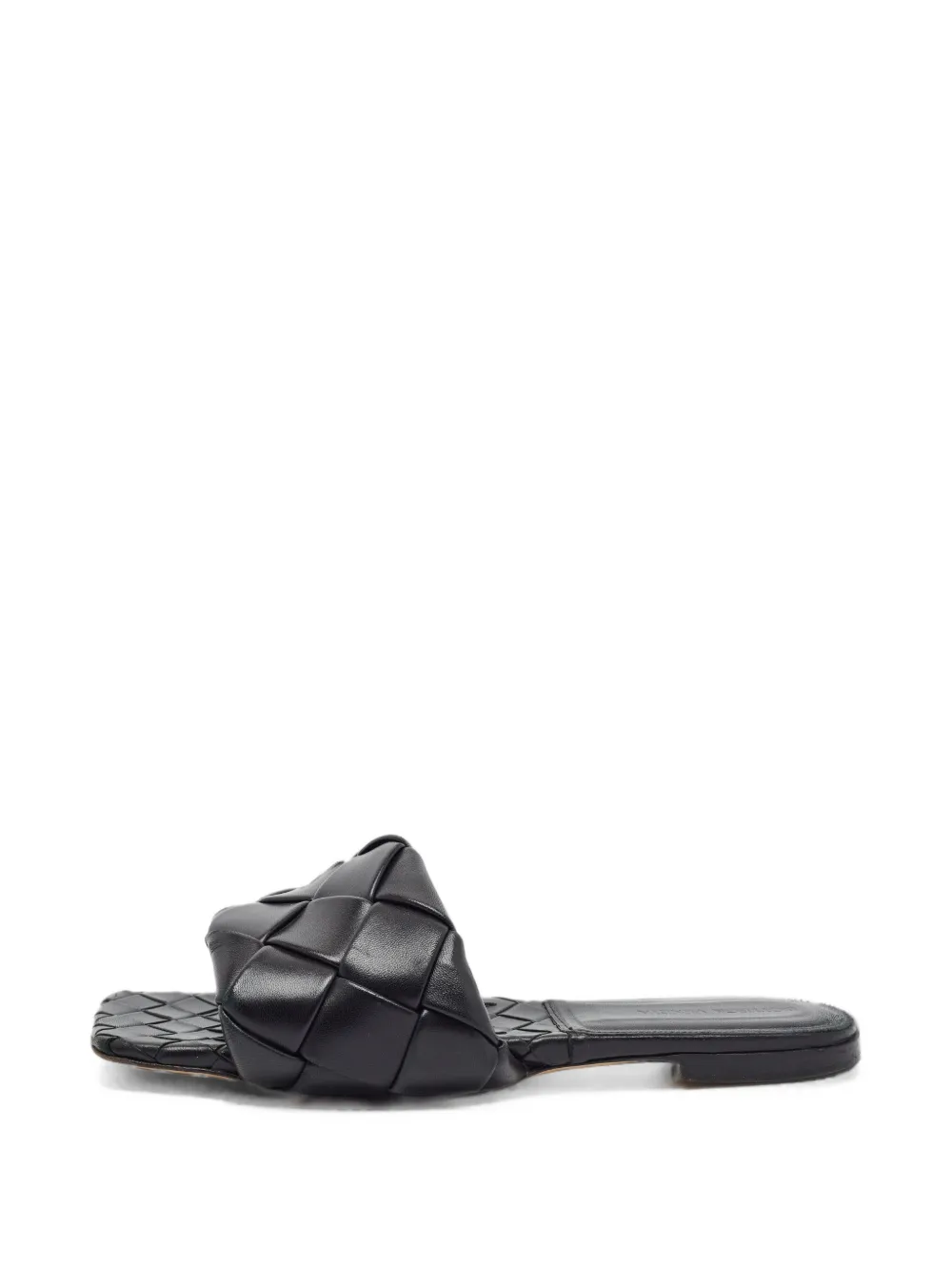Bottega Veneta Pre-Owned Lido Intrecciato sandals - Schwarz