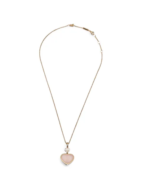 Chopard Pre-Owned Happy Hearts diamond and opal necklace