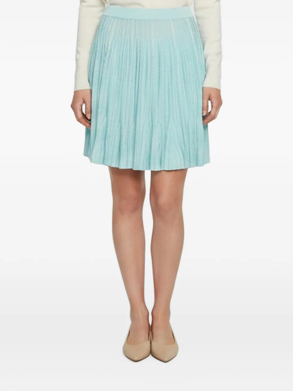 Givenchy Pre-Owned Ausgestellter Minirock - Blau