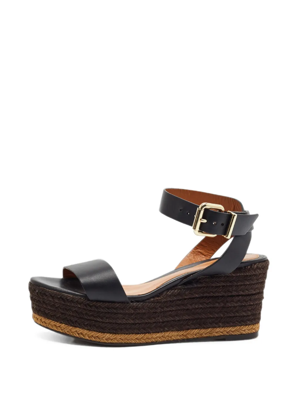 Fendi Pre-Owned Espadrilles con zeppa - Nero