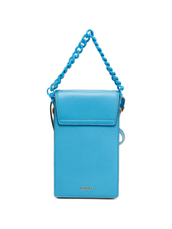 Versace Pre-Owned La Medusa Crossbody Bag | ブルー | FARFETCH JP