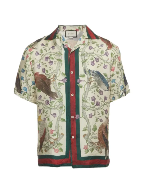 Gucci Pre-Owned camisa Birds of Prey