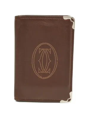 Cartier Must De Cartier Leather Cardholder | Green | FARFETCH