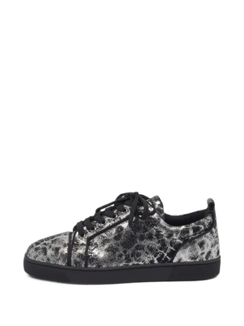 Christian Louboutin Pre-Owned Louis Junior textured sneakers