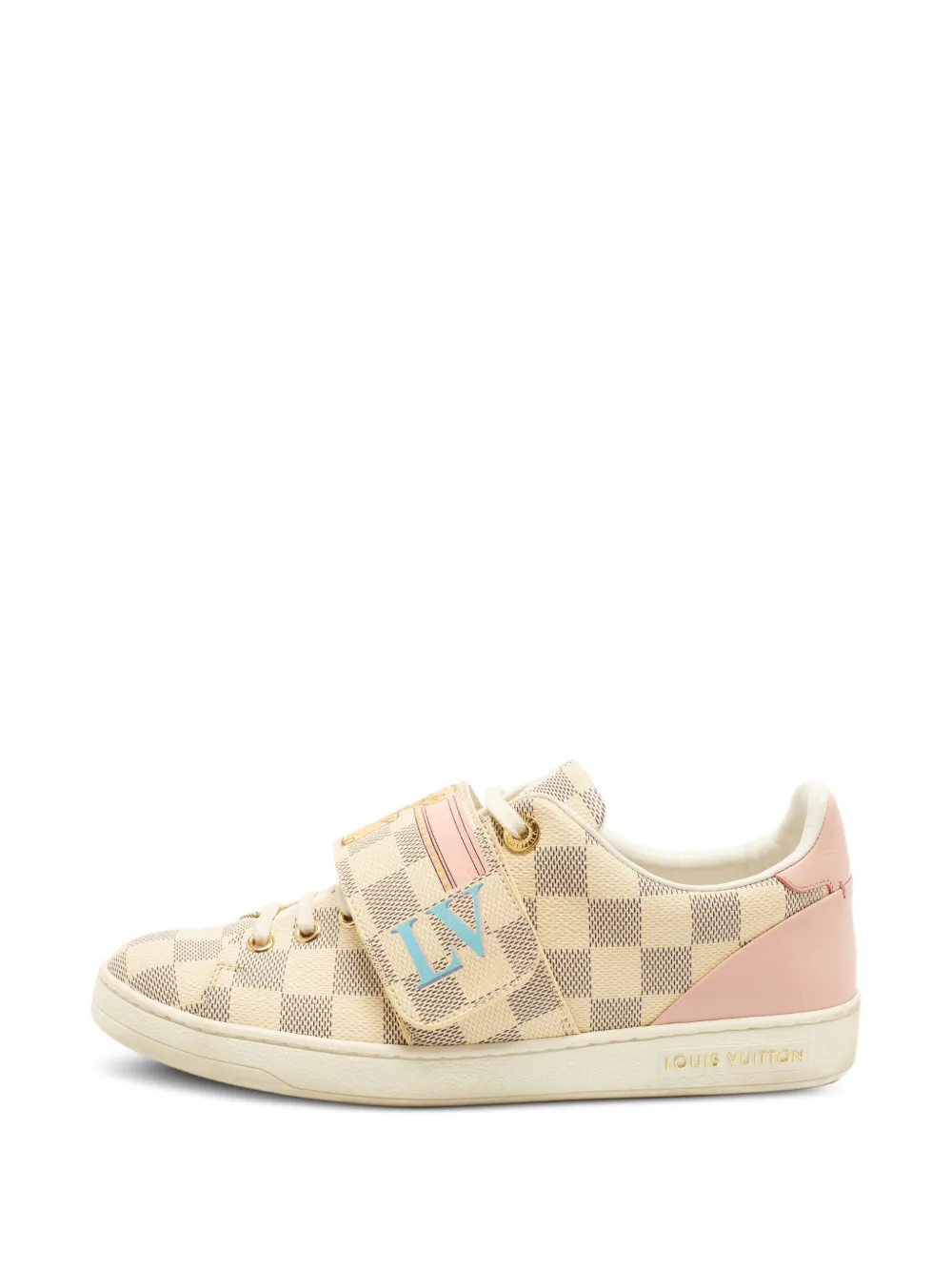 Louis Vuitton Pre-Owned Frontrow Sneakers mit Klettverschluss - Braun
