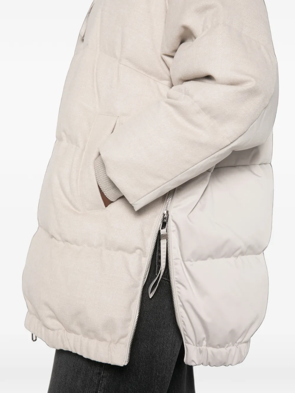 Duno Gewatteerd jack Beige