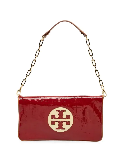 Tory Burch Reva Monogram embossed shoulder bag