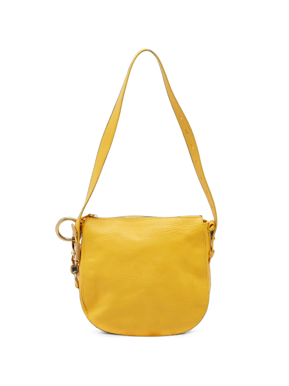 Burberry Pre-Owned small Knight leather shoulder bag - Gelb
