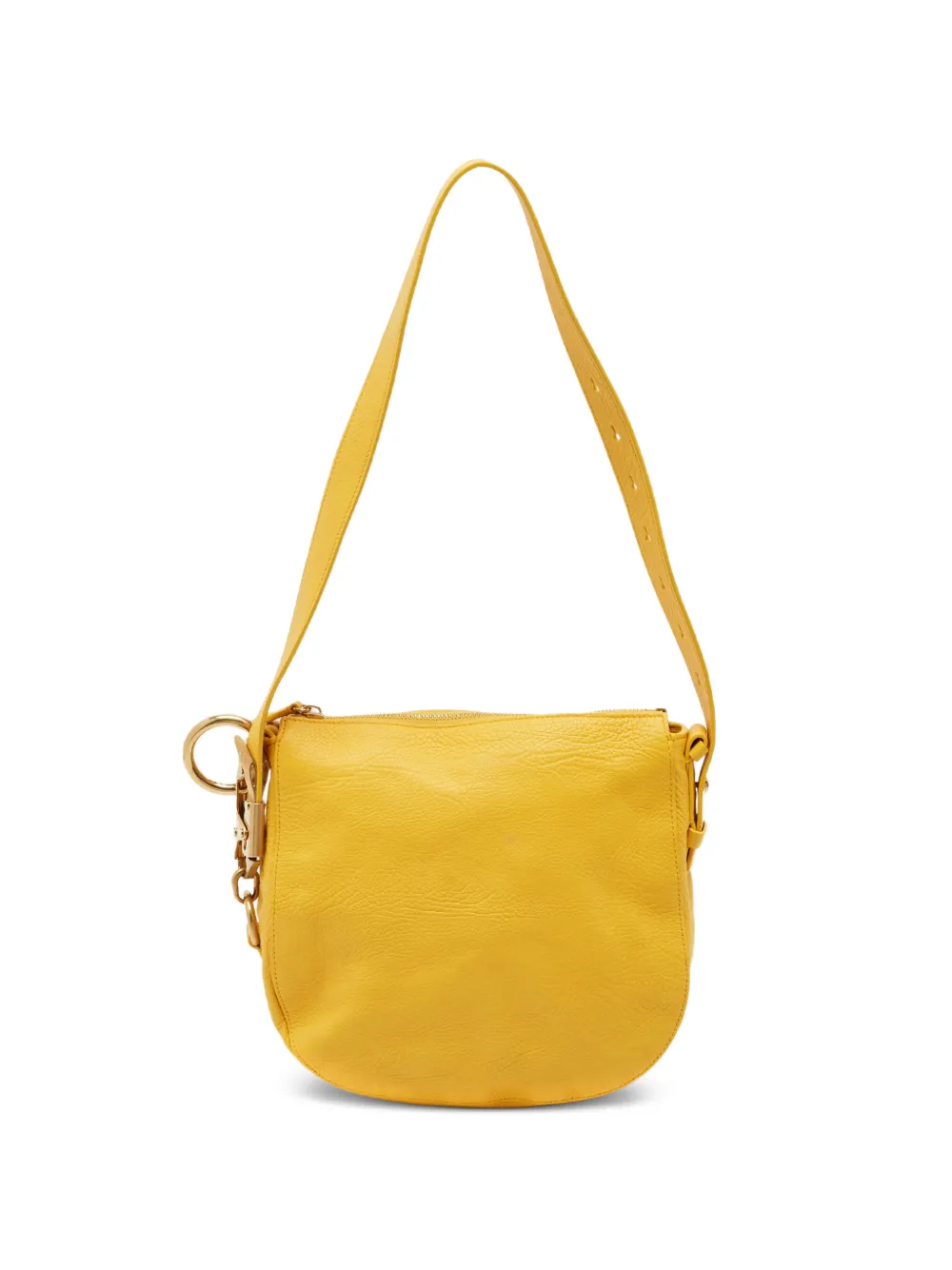 Burberry Pre-Owned small Knight leather shoulder bag - Giallo