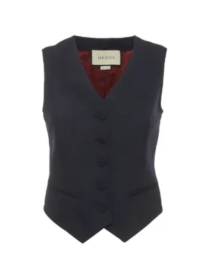 ROMEO GIGLI ストライプ柄 ベスト Romeo Gigli Pre-Owned 1990s ストライプ ベスト | ブルー | FARFETCH JP