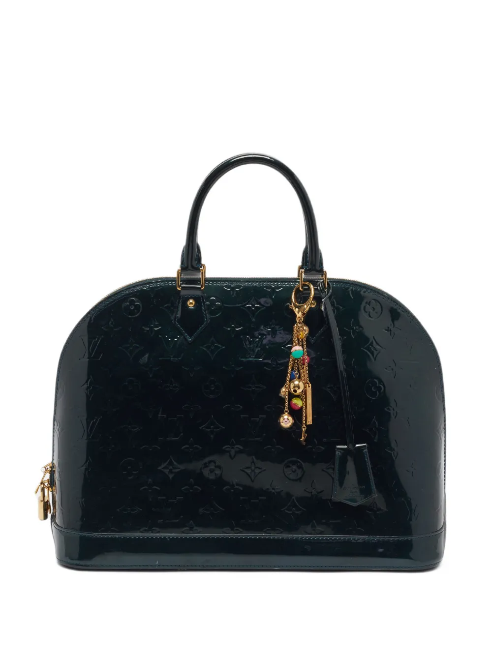 Louis Vuitton Pre-Owned Alma GM Monogram Vernis tote bag - Verde