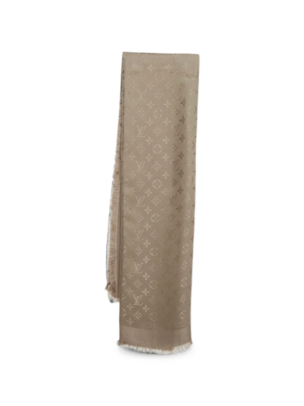 Louis Vuitton Pre-Owned classic Monogram shawl - Nude