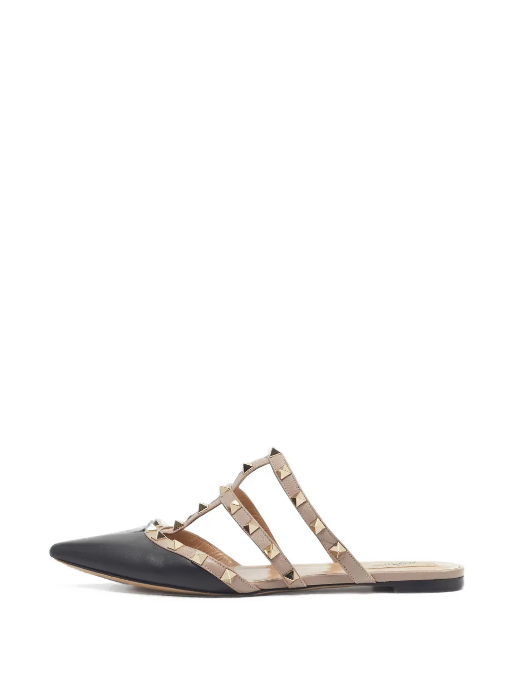 Valentino Garavani Pre-Owned Rockstud pointed-toe mules - Schwarz