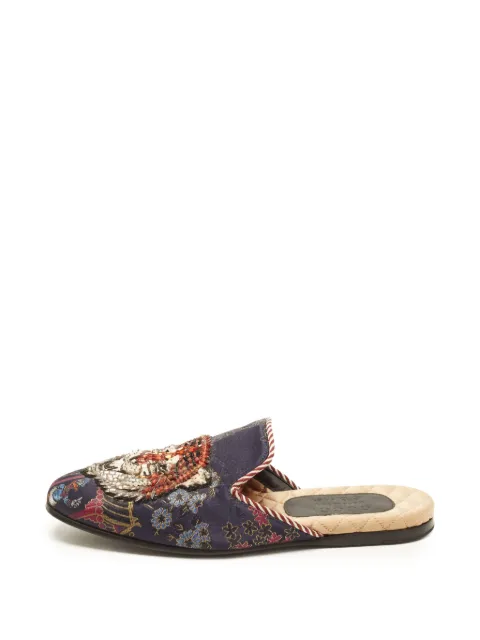 Gucci Pre-Owned Princetown embellished mules