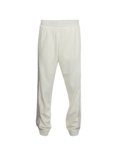 Fendi Pre-Owned terry side-stripe track pants