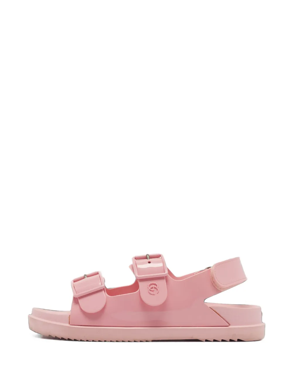 Gucci Pre-Owned Isla Double G slingback sandals - Rosa