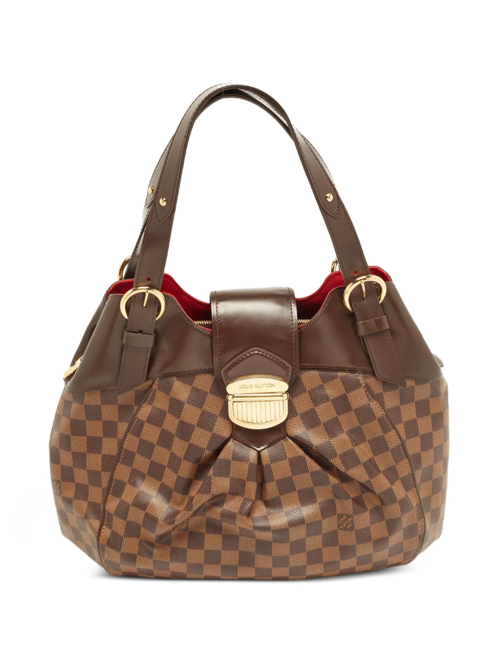Louis Vuitton Pre-Owned 2011 medium Sistina Damier Ebene shoulder bag - Marrone