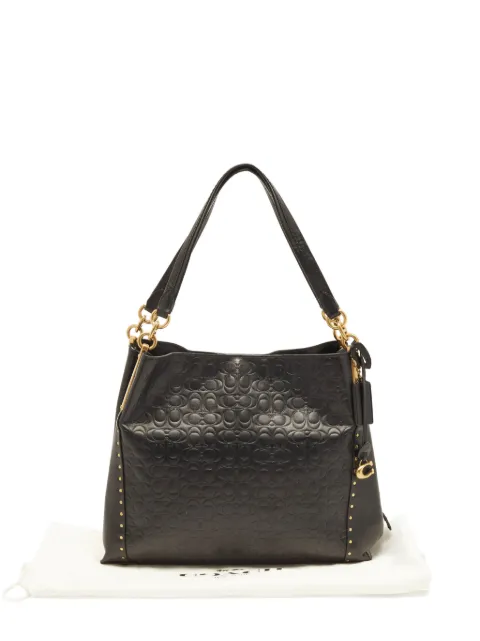 Coach Vintage Dalton studded shoulder bag