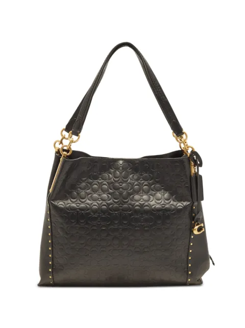 Coach Vintage Dalton studded shoulder bag