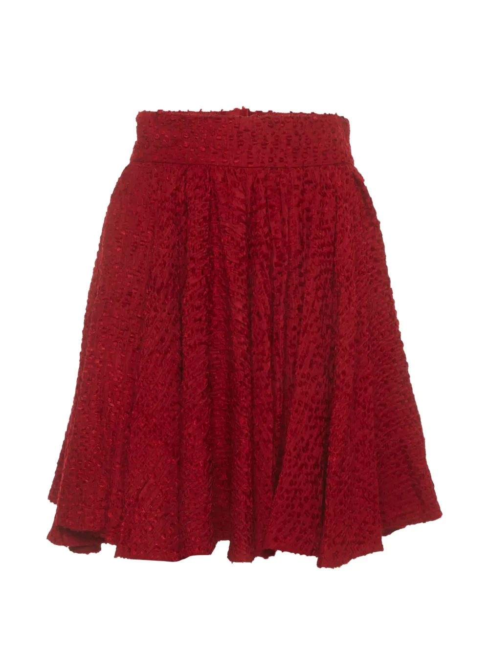 Dolce & Gabbana Pre-Owned red flared mini skirt - Rot