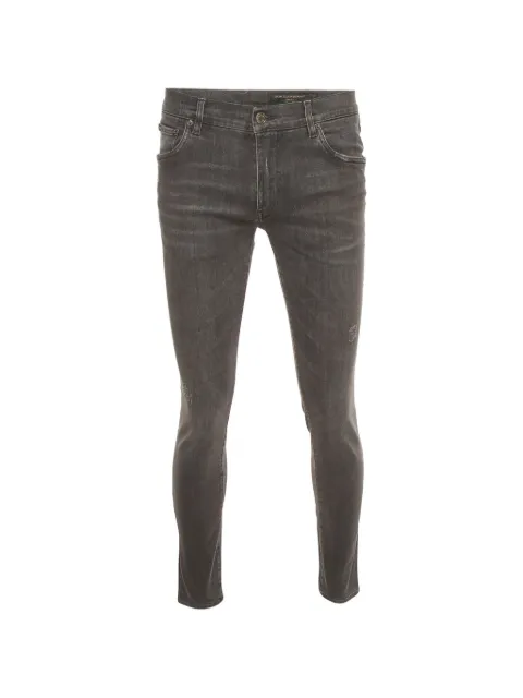 Dolce & Gabbana Pre-Owned distressed slim-fit jeans
