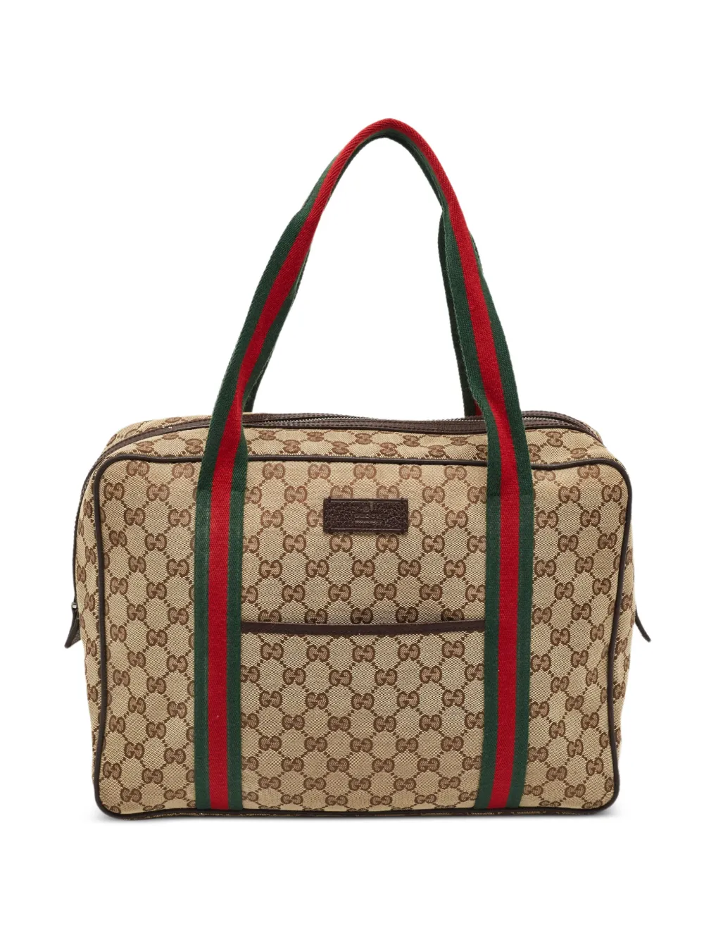 Gucci Pre-Owned Sherry Line GG monogram briefcase - Toni neutri