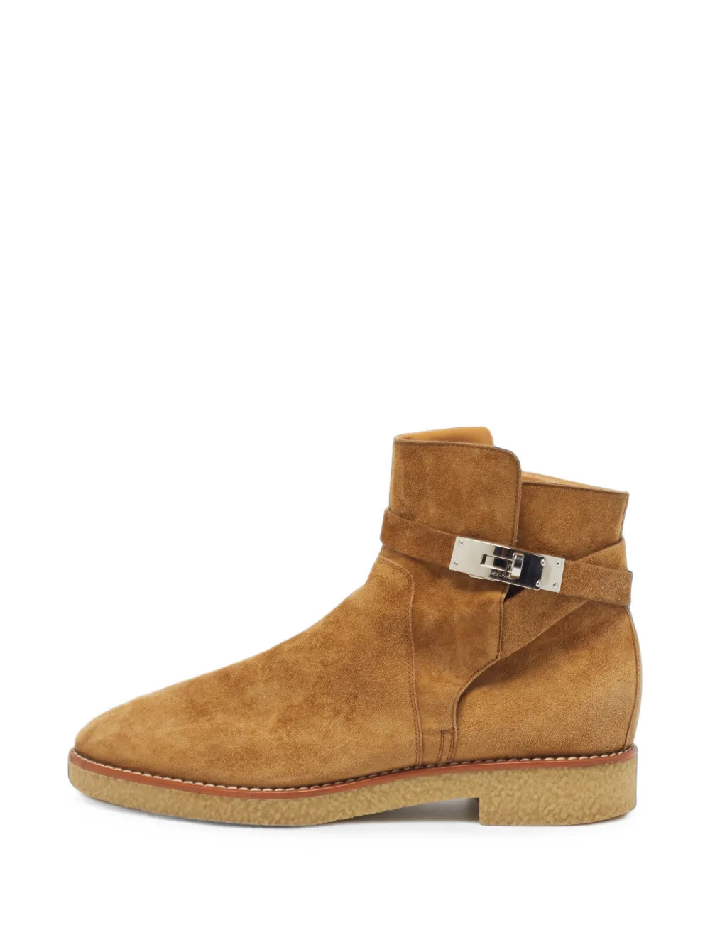 Hermès Pre-Owned Follow ankle boots - Braun