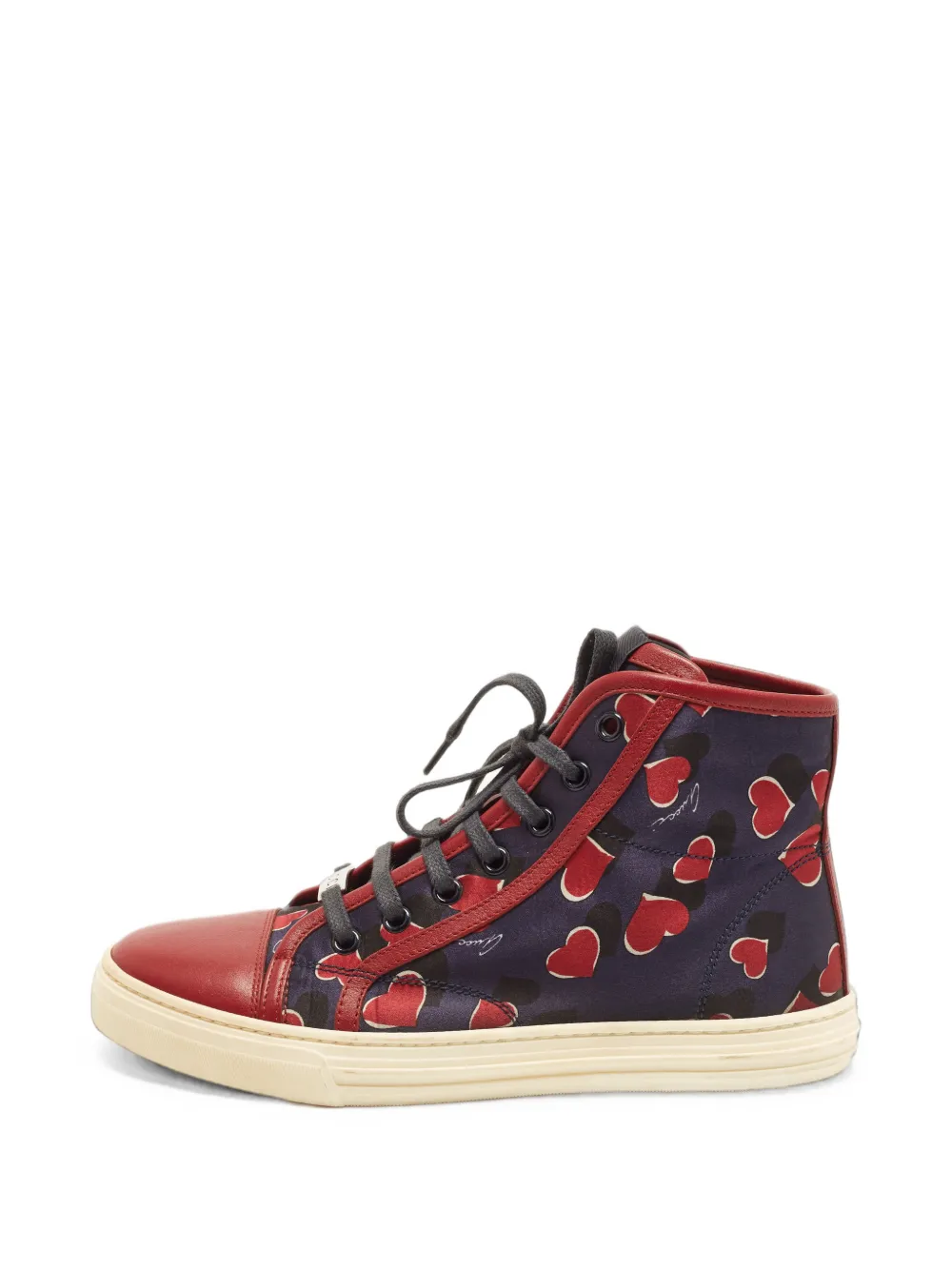 Gucci Pre-Owned Sneakers con stampa - Blu
