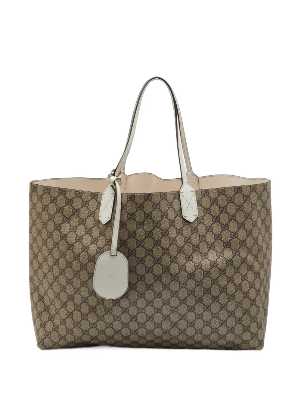Gucci Pre-Owned medium GG Supreme reversible tote bag - Toni neutri