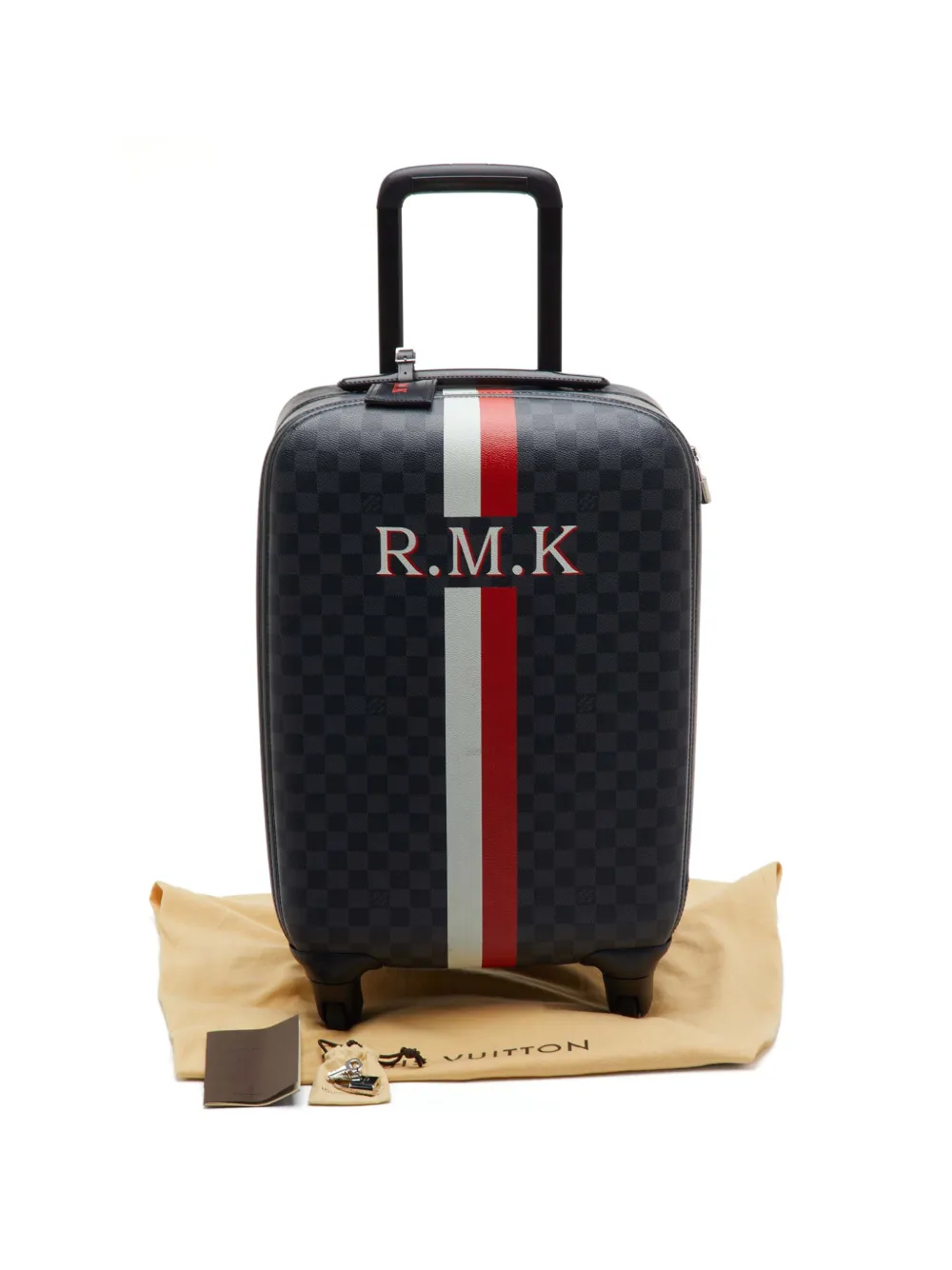 Louis Vuitton Pre-Owned 50 Horizon Damier Graphite suitcase - Grigio