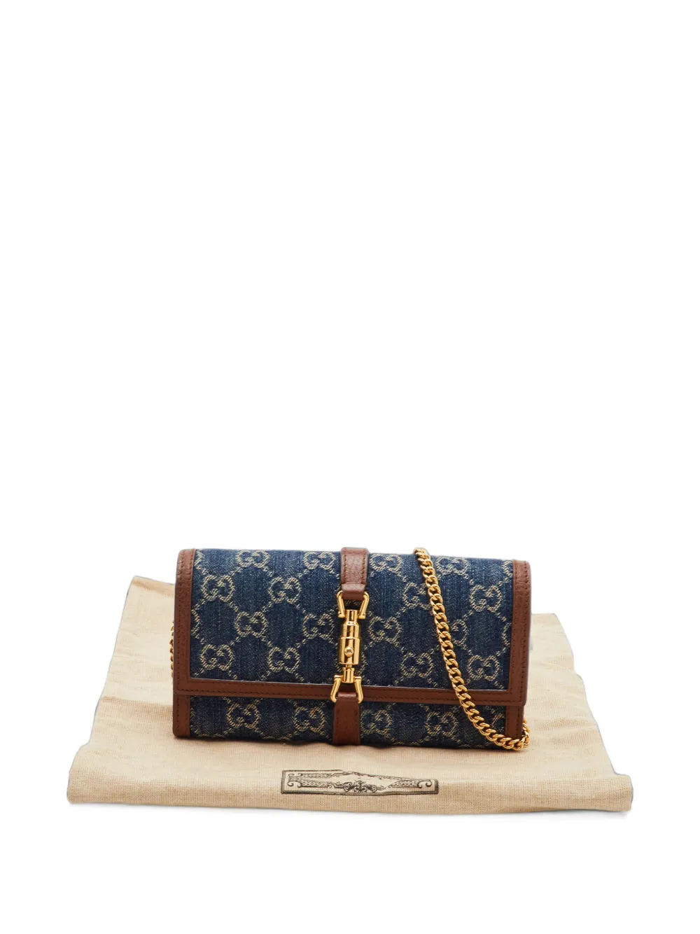 Gucci Pre-Owned Jackie 1961 GG cross body bag - Blau