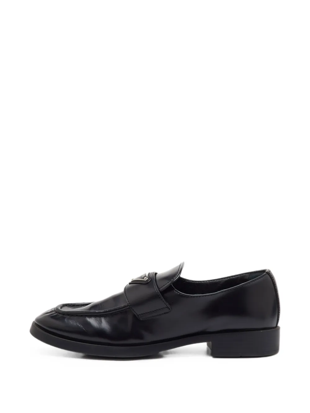 Prada Pre-Owned Mocassini con applicazione - Nero