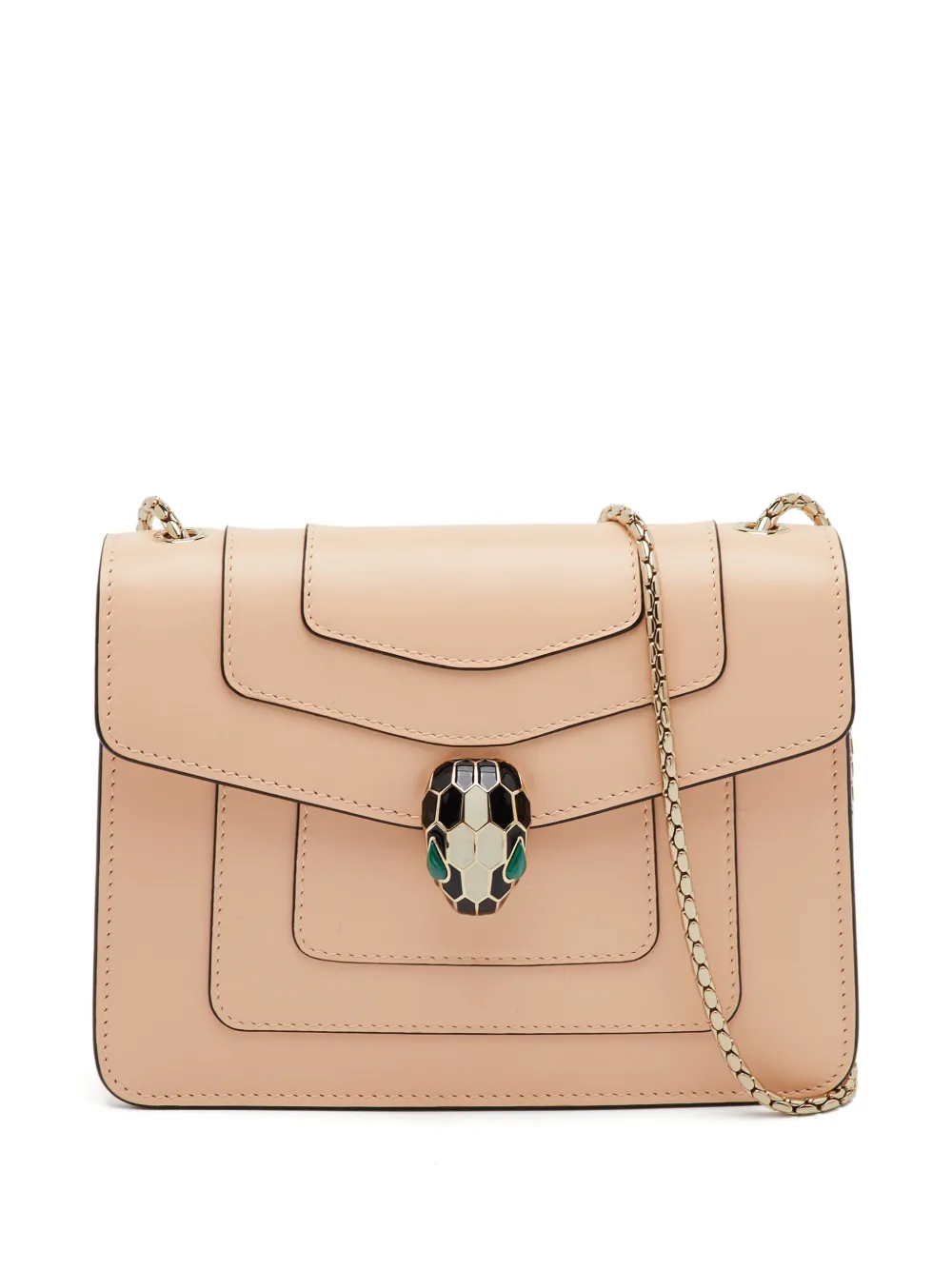 Bvlgari Pre-Owned Serpenti Forever flap shoulder bag - Neutrals