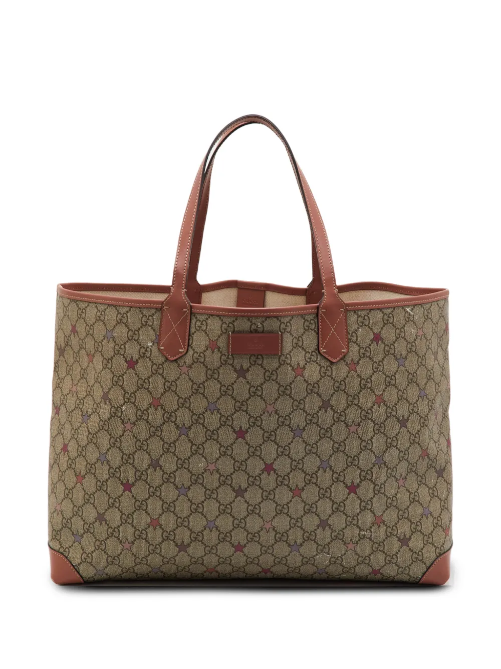 Gucci Pre-Owned Borsa tote Stars GG Supreme - Toni neutri
