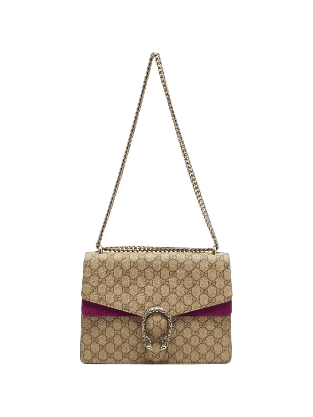 Gucci Pre-Owned medium Dionysus GG Supreme shoulder bag - Nude