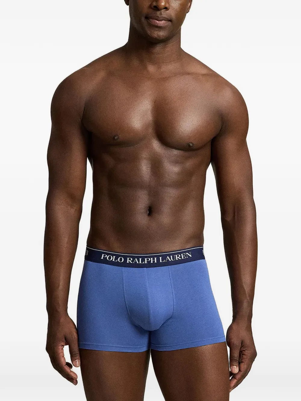 Polo Ralph Lauren Vijf boxershorts met logoband Blauw