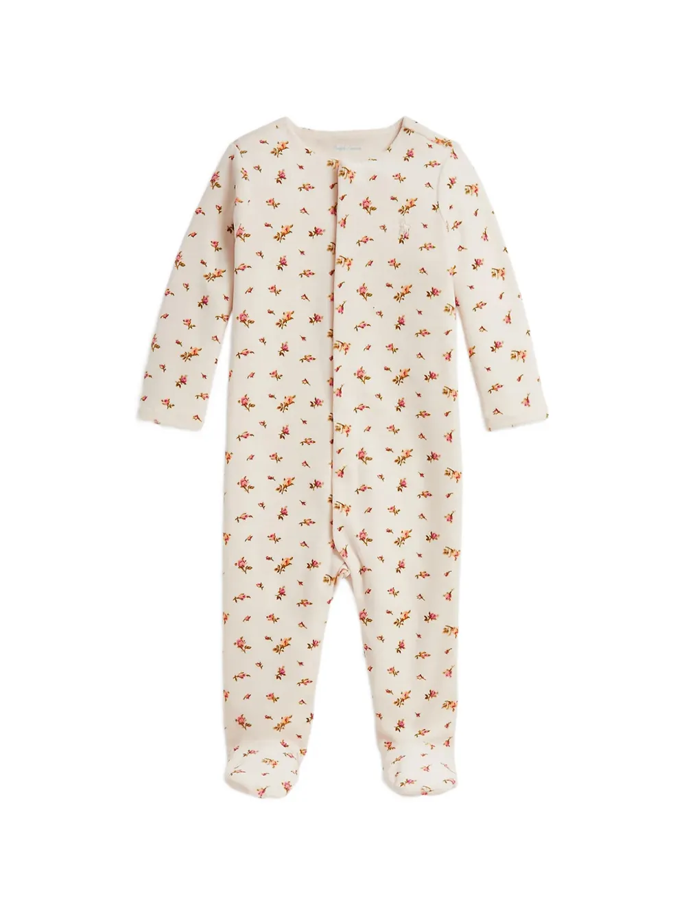 POLO RALPH LAUREN KIDS pyjama à fleurs et manches longues - Tons neutres POLO RALPH LAUREN KIDS pyjama à fleurs et manches longues - Tons neutres