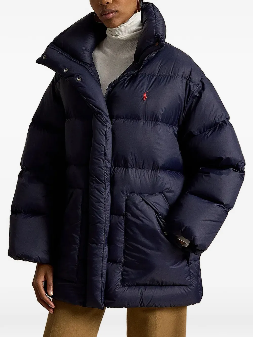 Polo Ralph Lauren oversize down puffer jacket - Blu