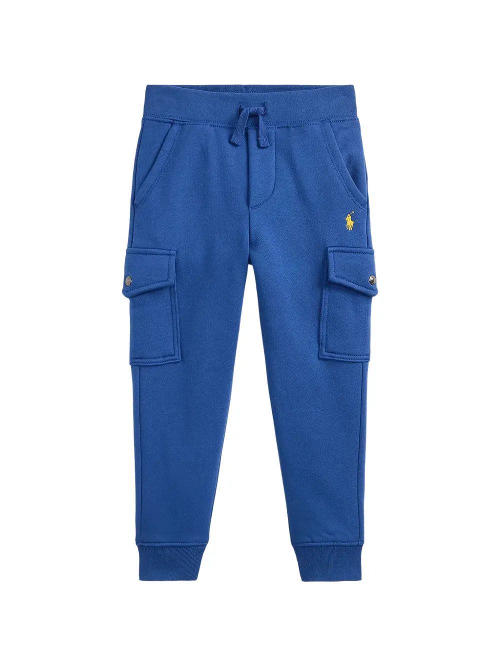 POLO RALPH LAUREN KIDS logo-embroidered track pants - Blu